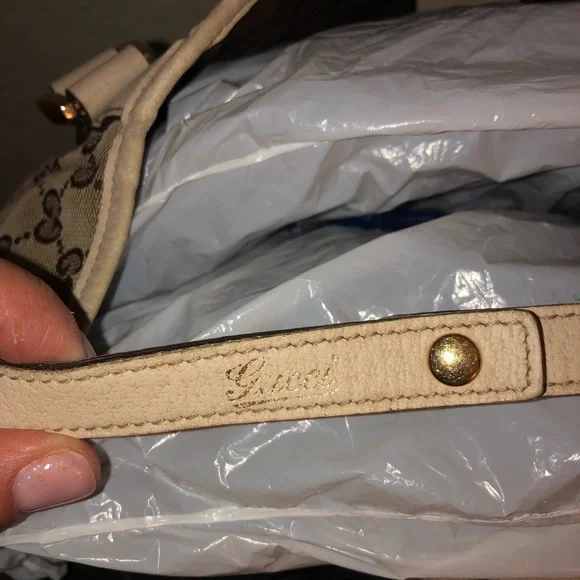 Authentic vintage Gucci canvas “ABBEY” tote bag - Picture 10 of 14